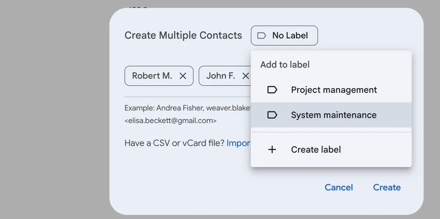Source: Gmail screenshot
